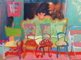 Sillas en la calle Carnero / Chairs in the Carnero street