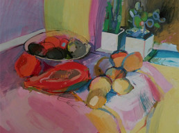 Papaya y limones / Papaya and lemons