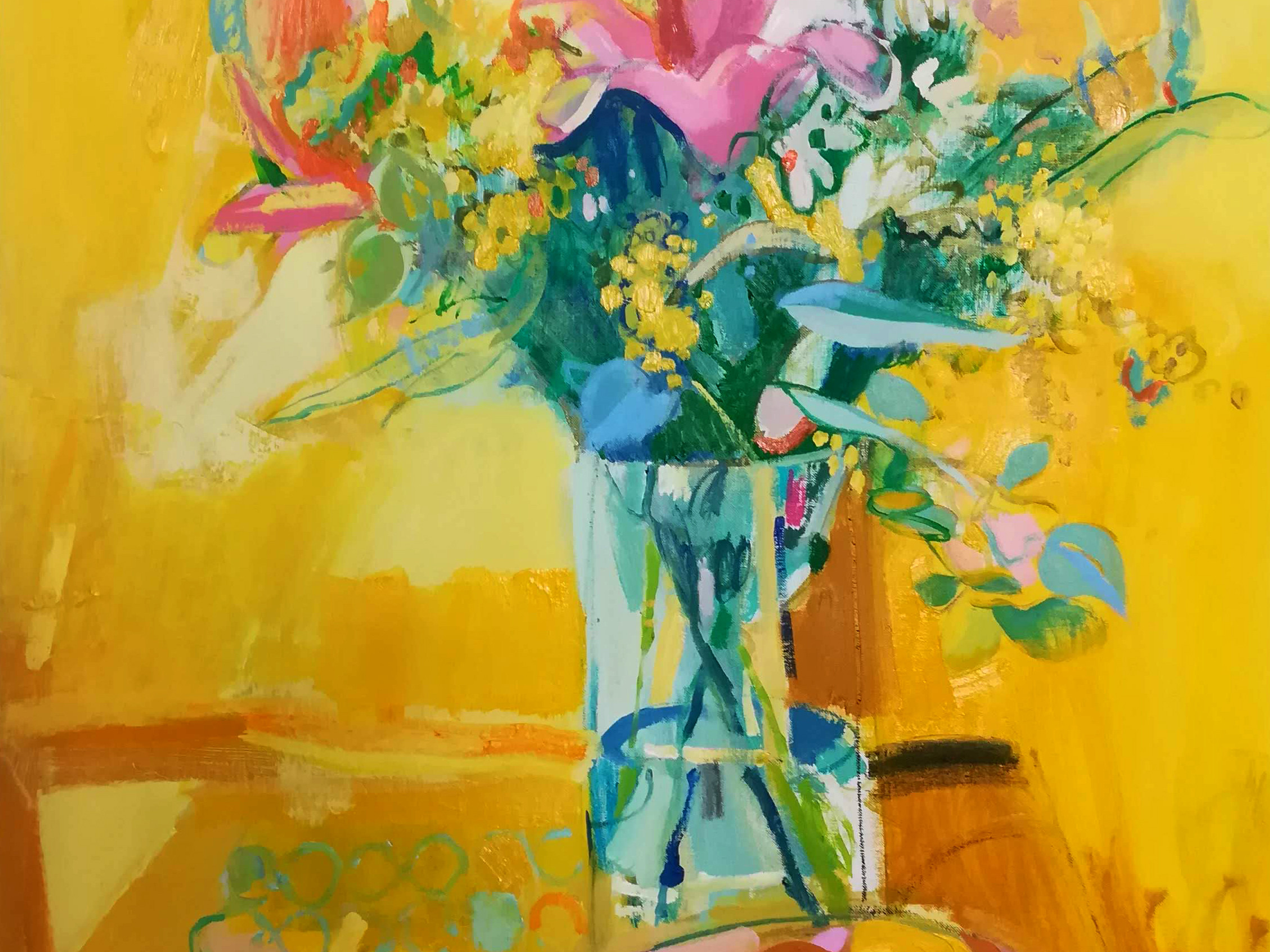 Flores y Limones. Carlota Rios